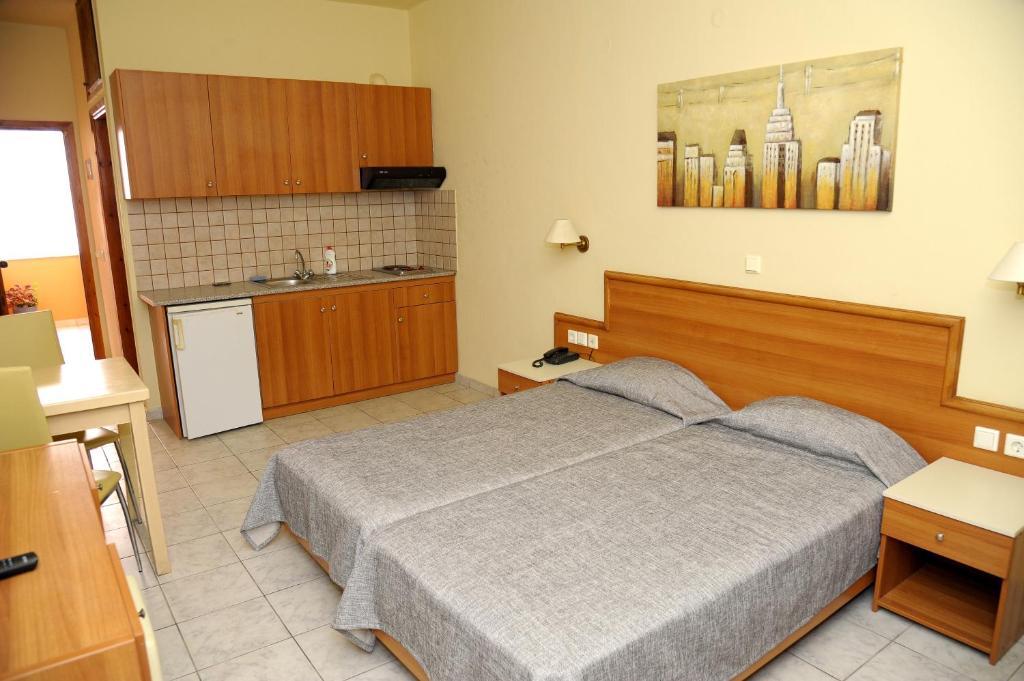Volanakis Apartments Amudára Laszithiu Szoba fotó